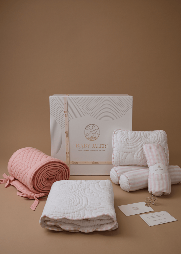 Baby Jalebi Cot Bedding Sets Samsara Complete Cot Bedding Set with Bumper