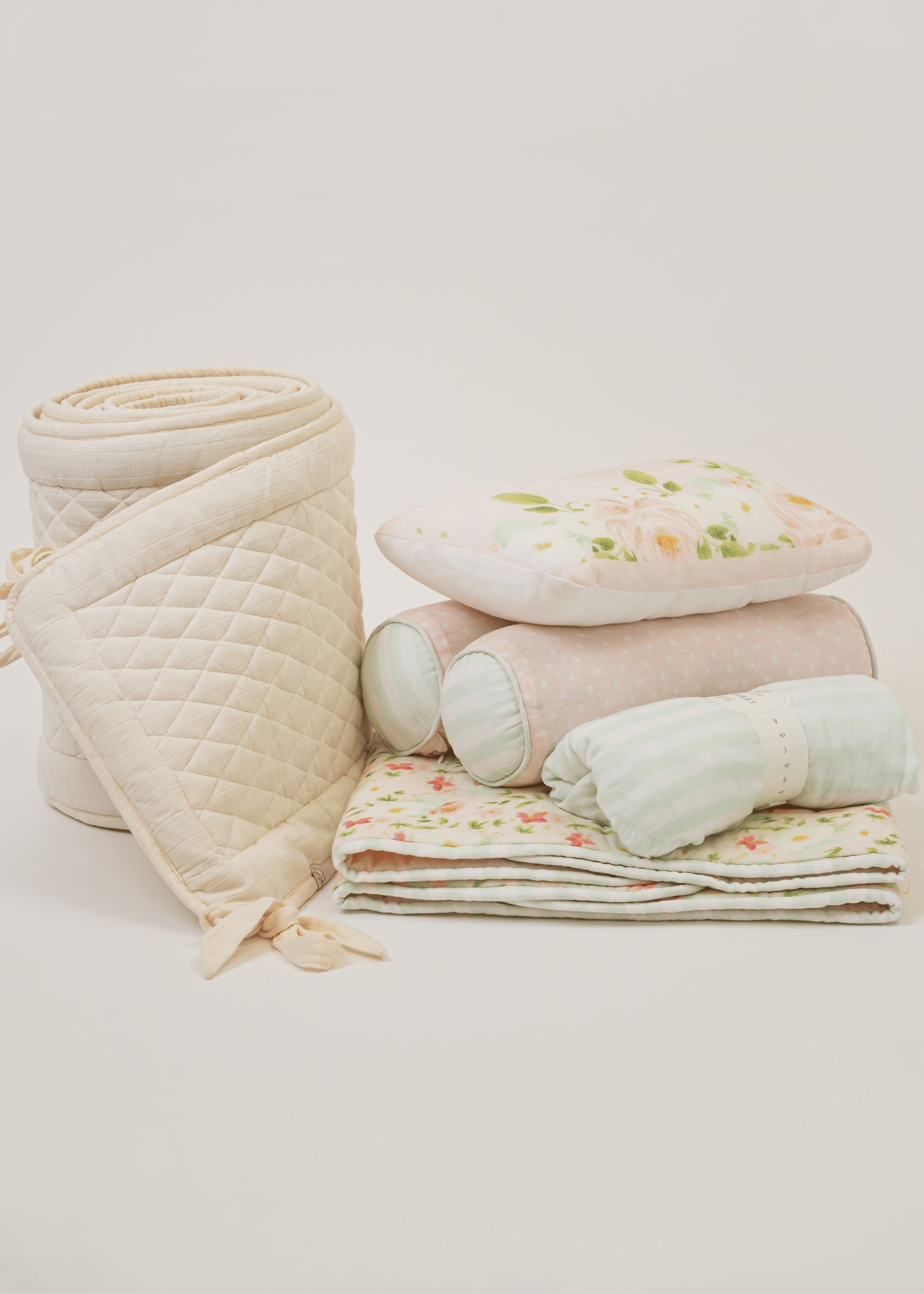 Baby Jalebi Cot Bedding Sets Sayuri Complete Cot Bedding Set with Bumper