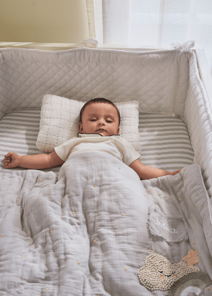 Baby Jalebi Cot Bedding Sets Starry Night Baby Complete Cot Bedding Set with Bumper