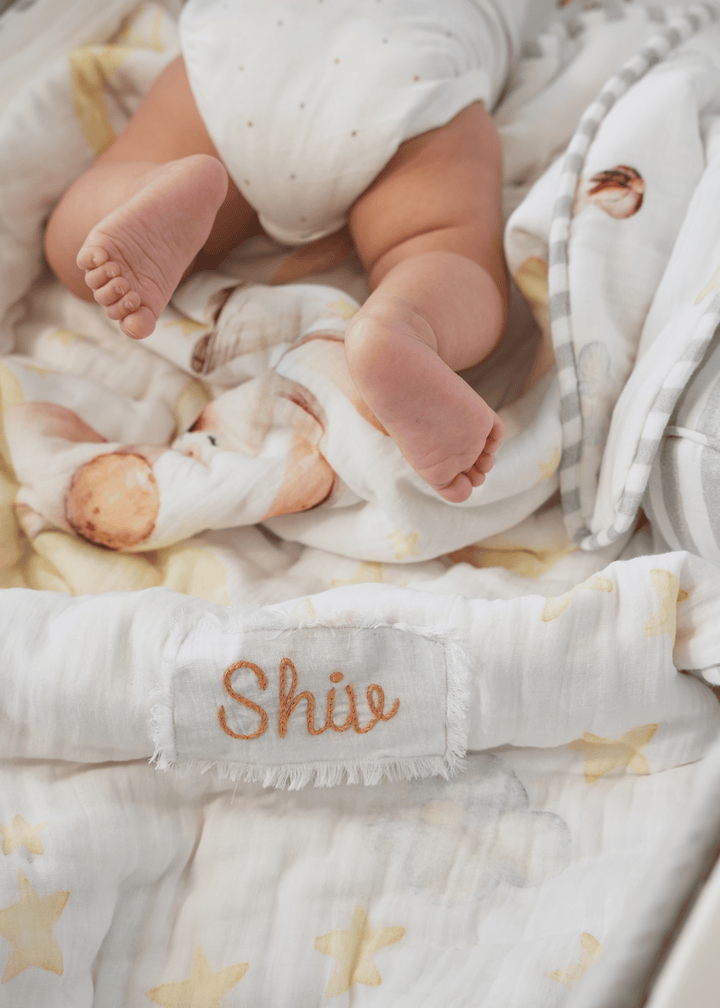 Baby Jalebi Cot Bedding Sets Up in the Clouds Complete Cot Bedding Set with Bumper