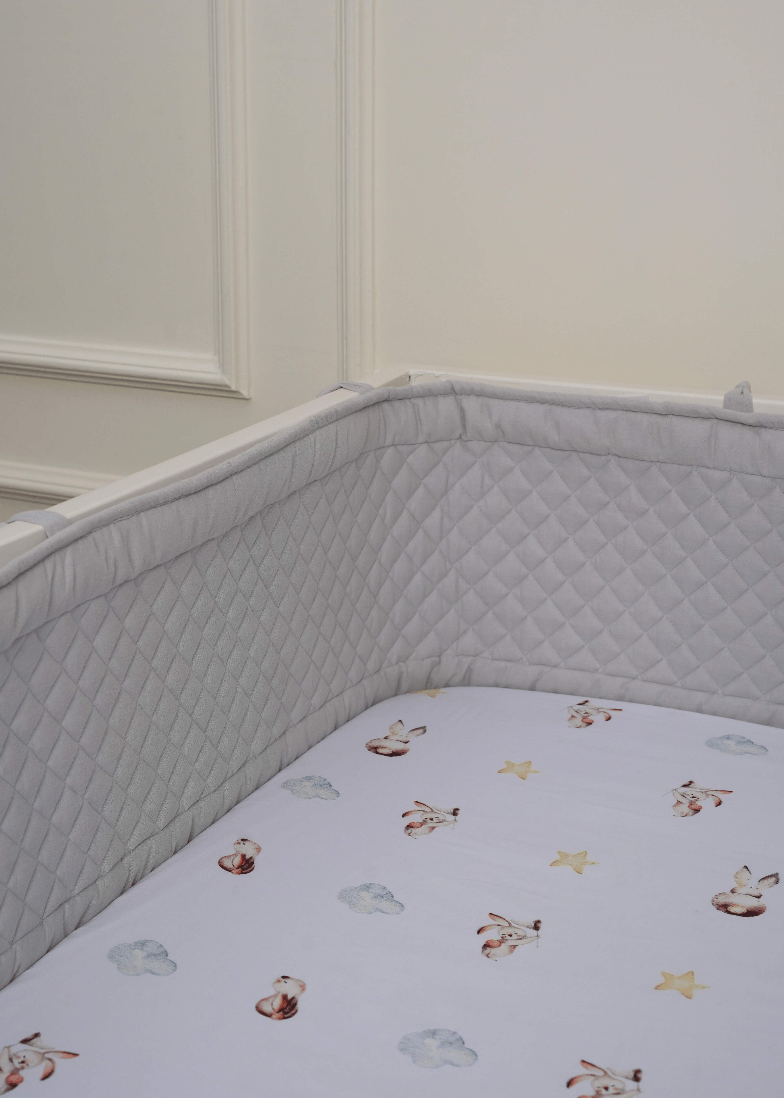 Baby Jalebi Cot Bedding Sets Up in the Clouds Complete Cot Bedding Set with Bumper