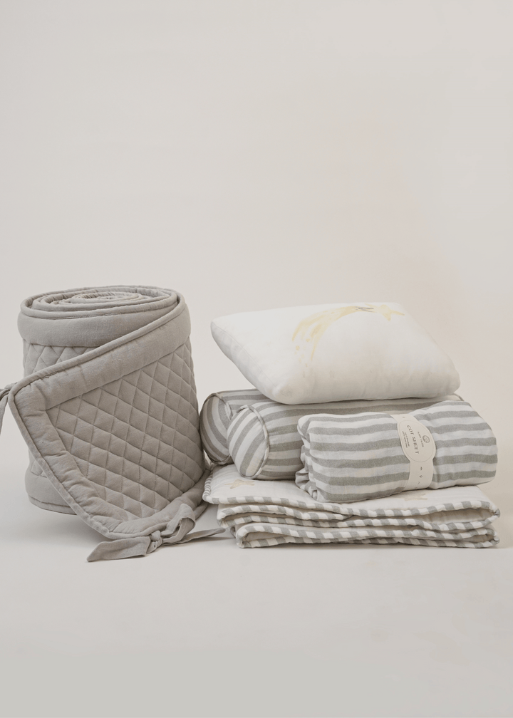 Baby Jalebi Cot Bedding Sets Up in the Clouds Complete Cot Bedding Set with Bumper