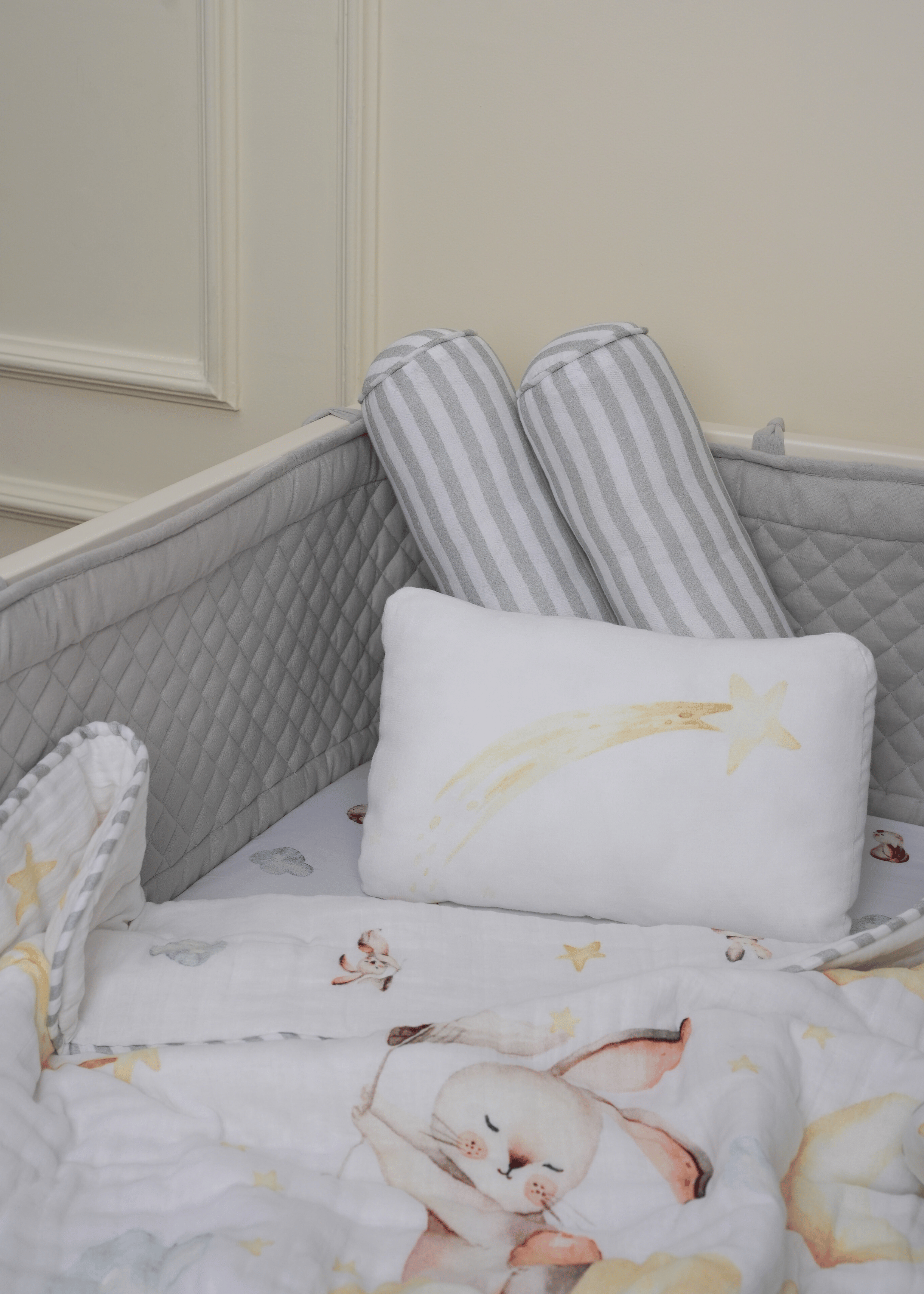 Baby Jalebi Cot Bedding Sets Up in the Clouds Cot Bedding Set