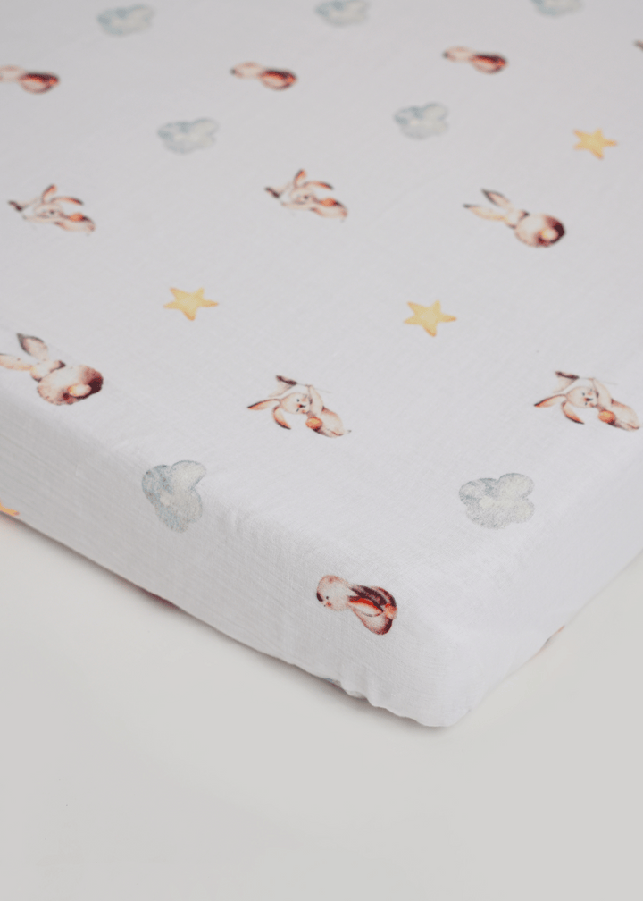 Baby Jalebi Cot Bedding Sets Up in the Clouds Cot Bedding Set