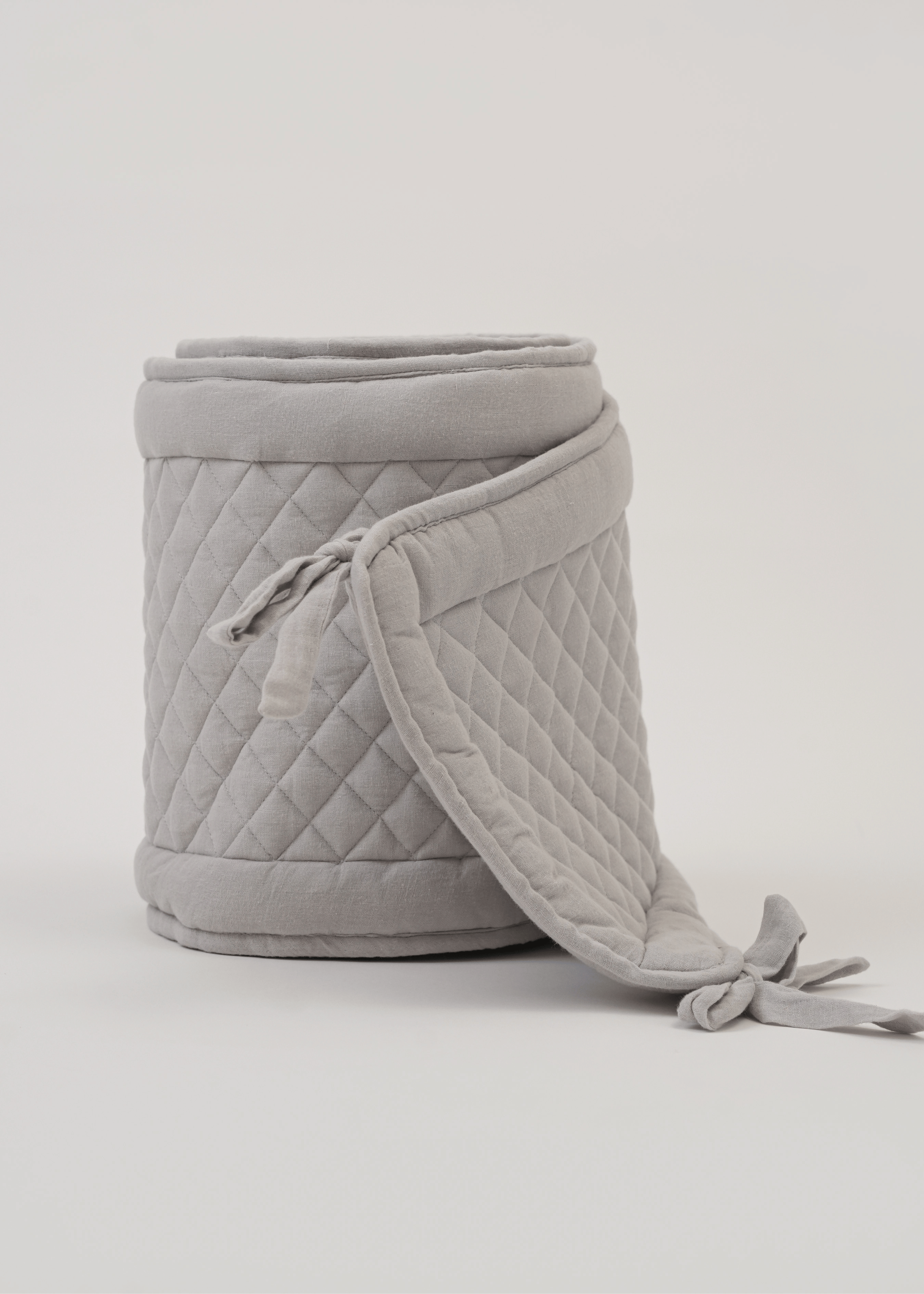 Baby Jalebi Cot Bumpers Cot Bumper - Grey