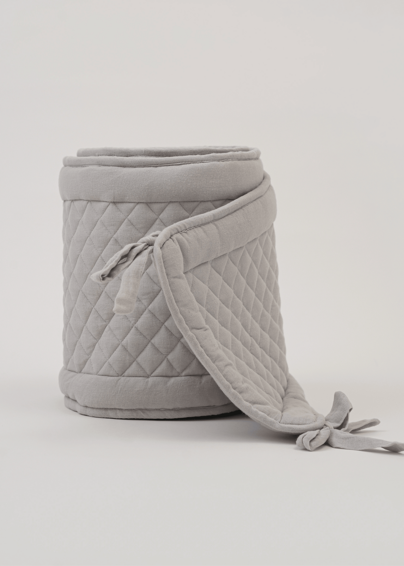 Baby Jalebi Cot Bumpers Cot Bumper - Grey