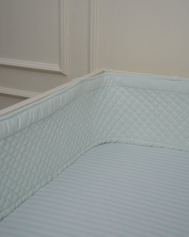 Baby Jalebi Cot Bumpers Cot Bumper - Mint