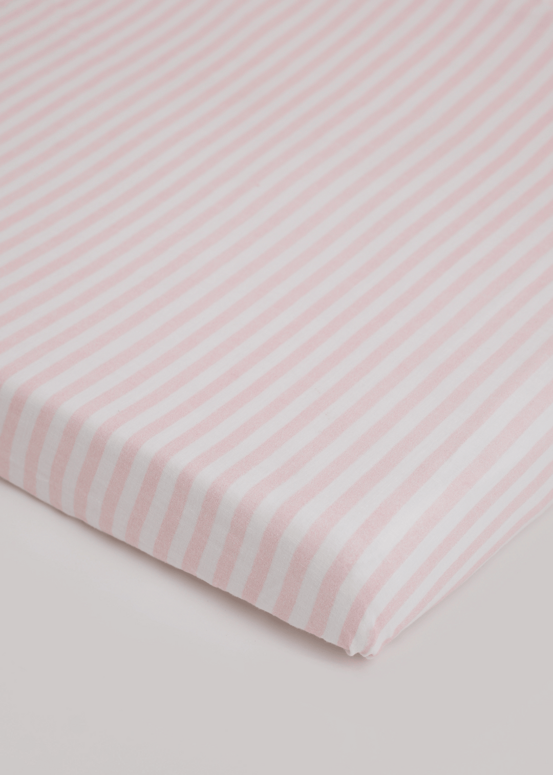 Baby Jalebi Cot Sheets Pink & White Fitted Cot Sheet
