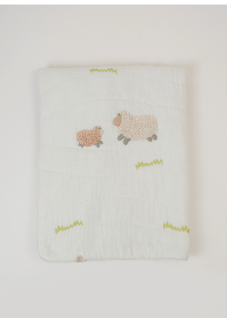 Couting Sheep Blanket & Pillow Gift Box - Baby Jalebi