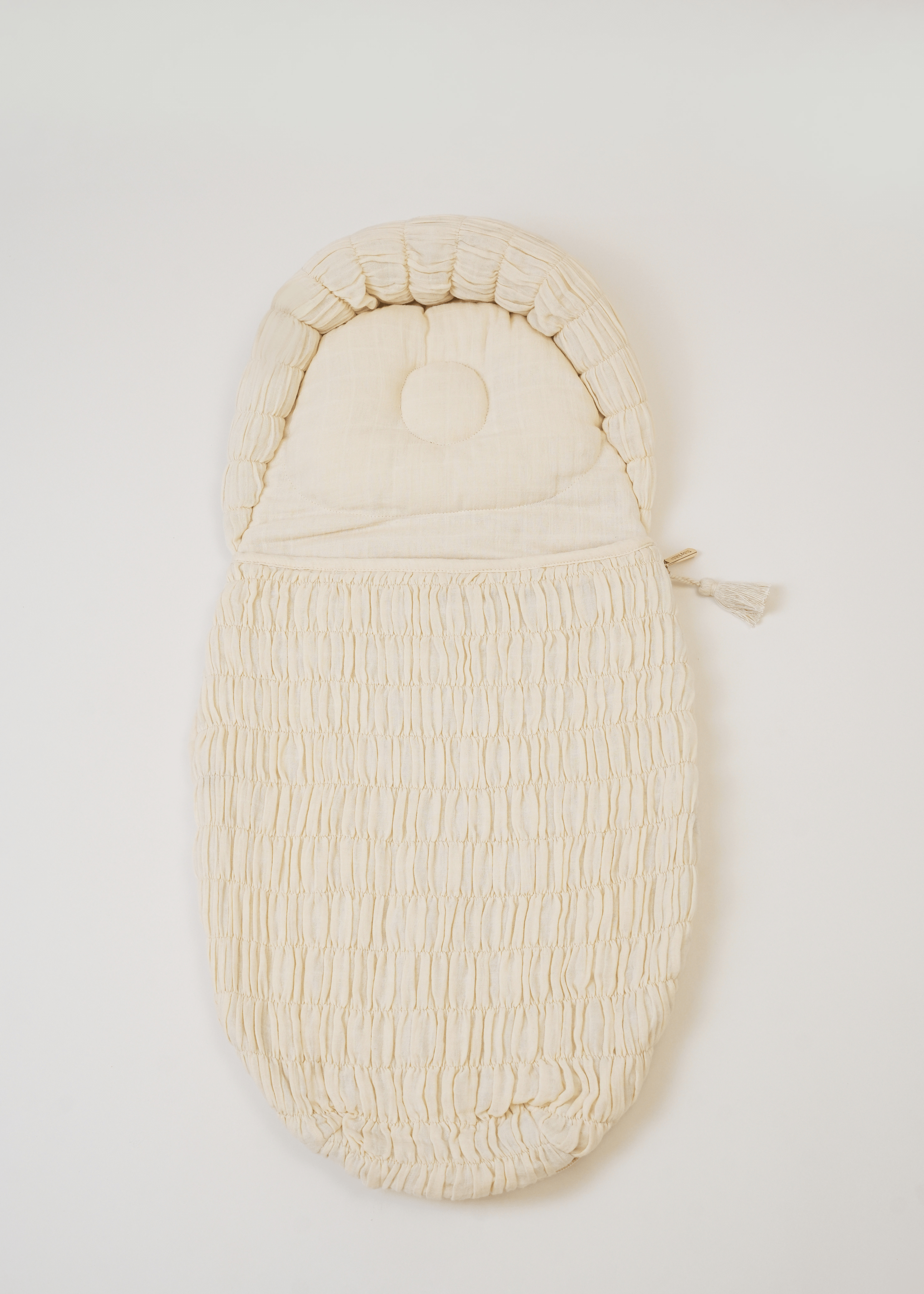 Baby Jalebi Crescent Sleeping Bag Ecru Sleeping Bag The Crescent Sleeping Bag