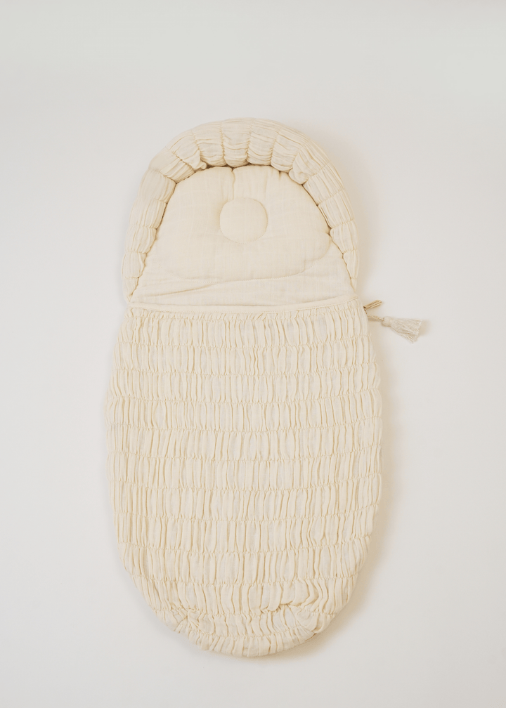 Baby Jalebi Crescent Sleeping Bag Ecru Sleeping Bag The Crescent Sleeping Bag