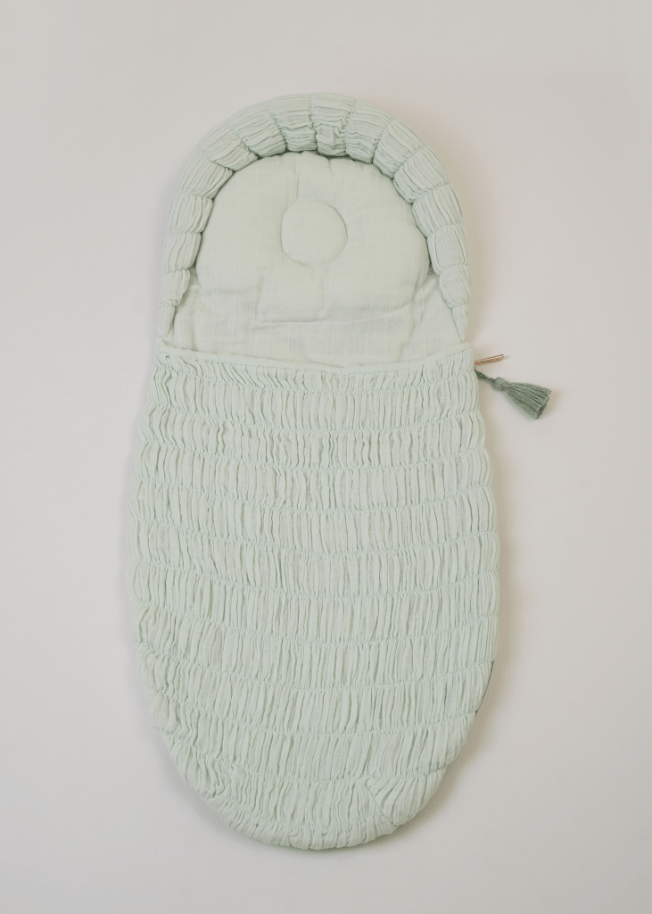 The Crescent Sleeping Bag Mint - Baby Jalebi