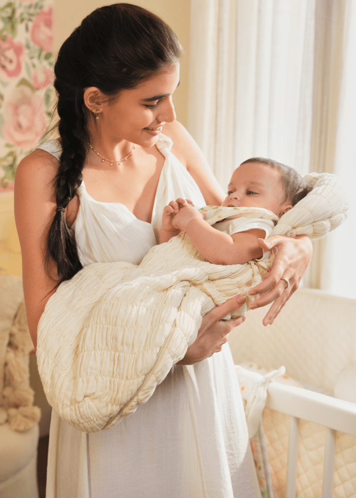 The Crescent Sleeping Bag Mint - Baby Jalebi