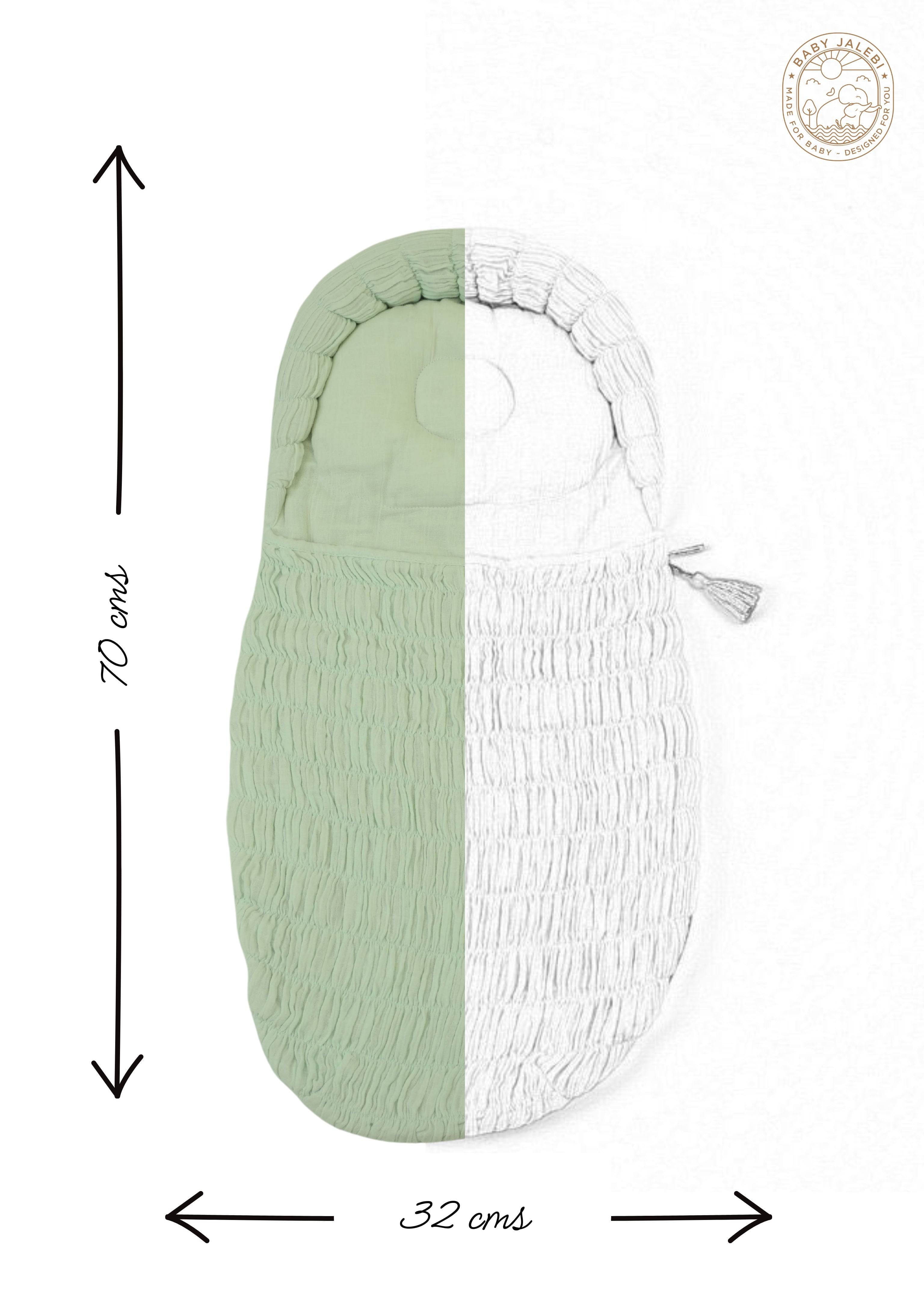 Baby Jalebi Crescent Sleeping Bag The Crescent Sleeping Bag Mint