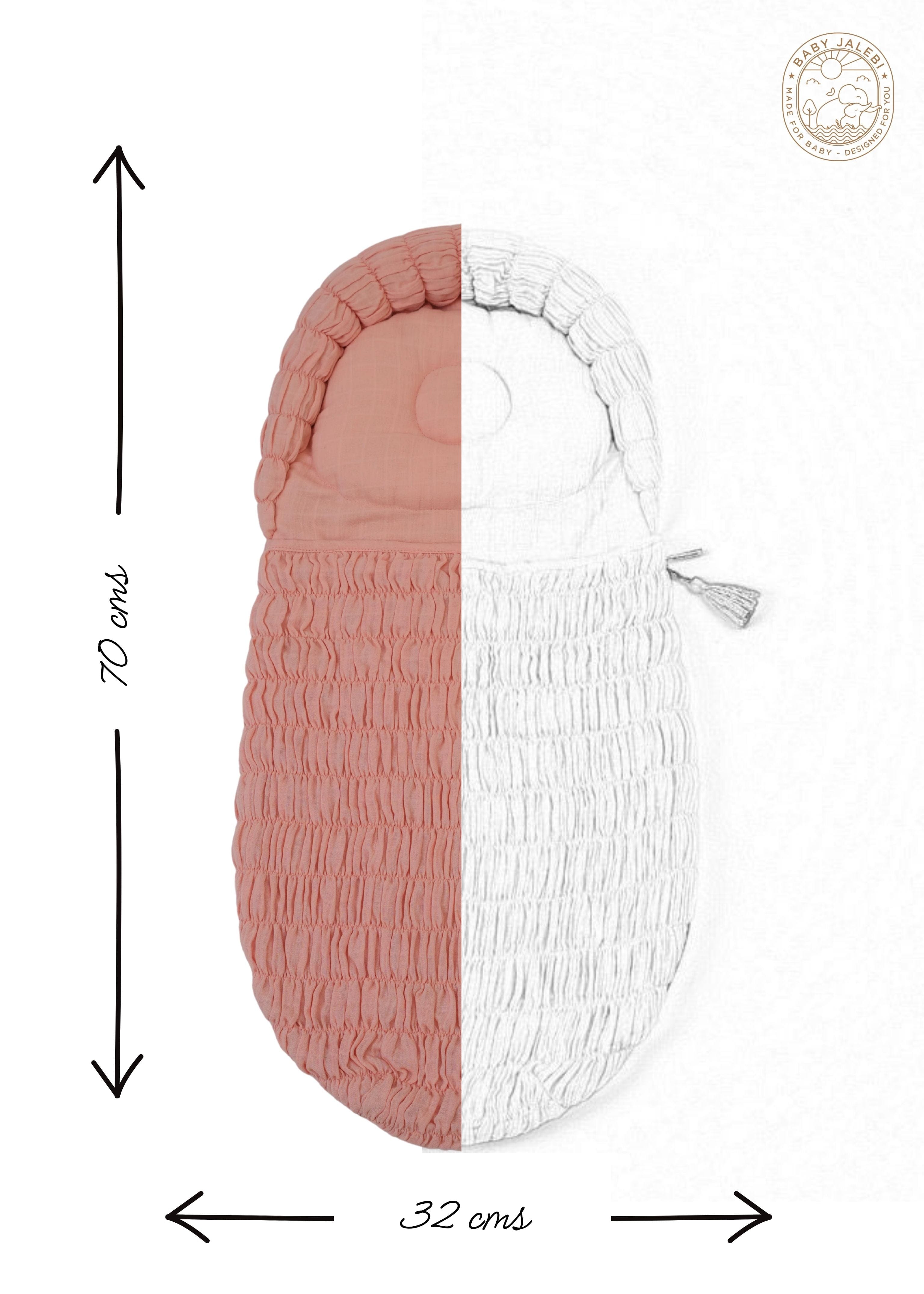 Baby Jalebi Crescent Sleeping Bag The Crescent Sleeping Bag Pink