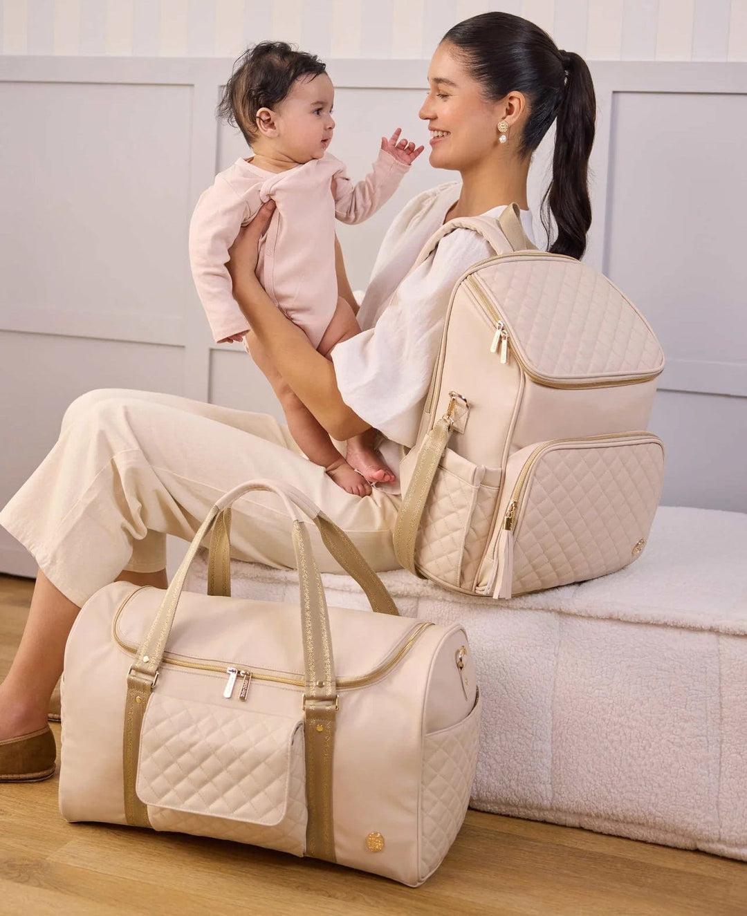 Baby Jalebi Diaper Bag Combo The Voyager Duo  <br> Super Trooper & Mama Mia