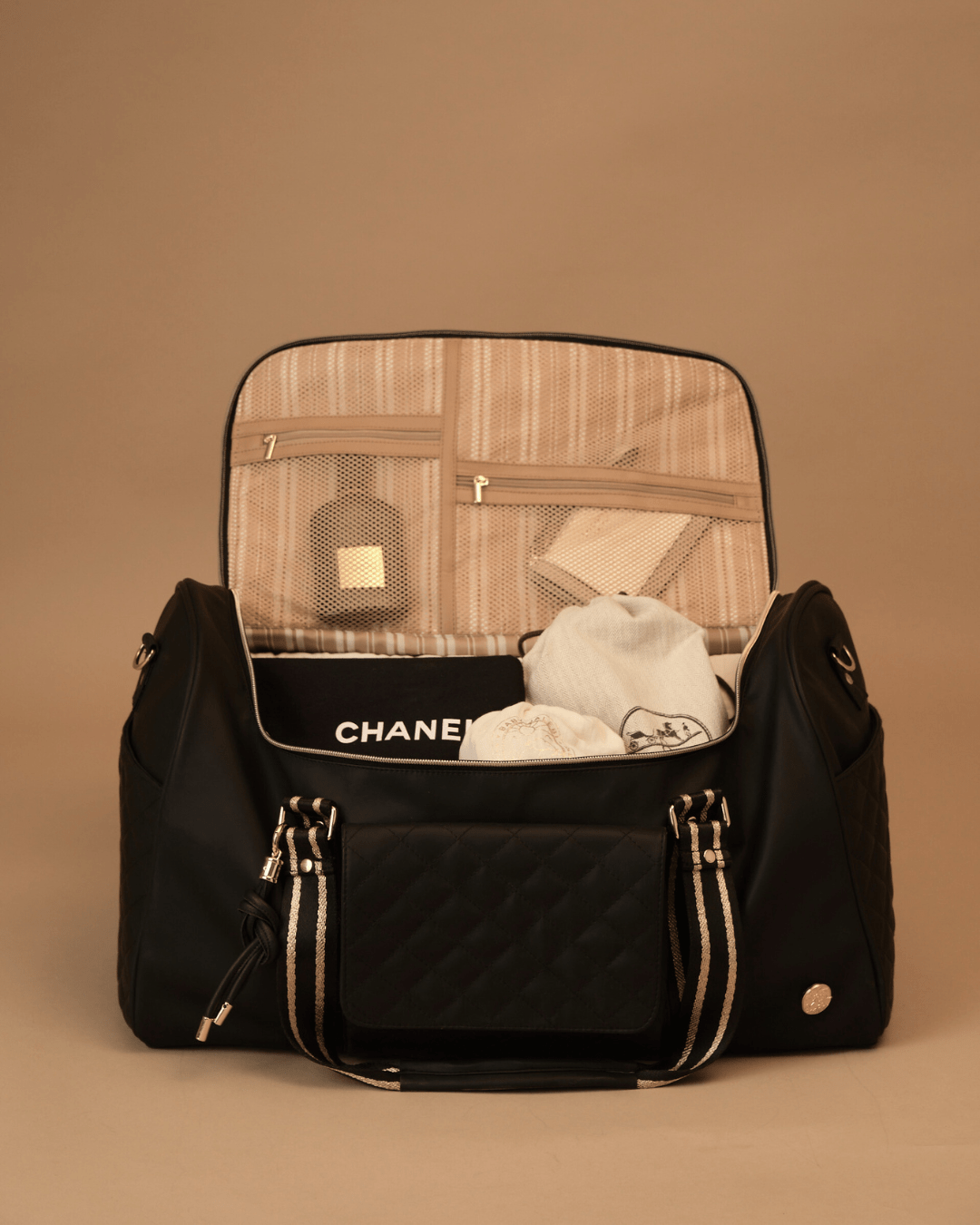 Baby Jalebi Diaper Bag Combo The Voyager Duo  <br> Super Trooper & Mama Mia - Black