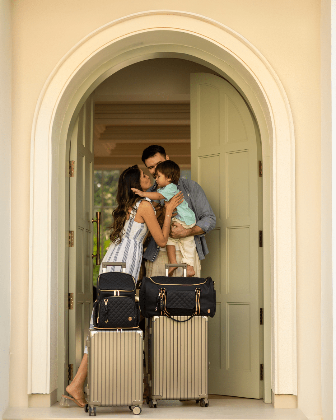 Baby Jalebi Diaper Bags The City Trooper - Black