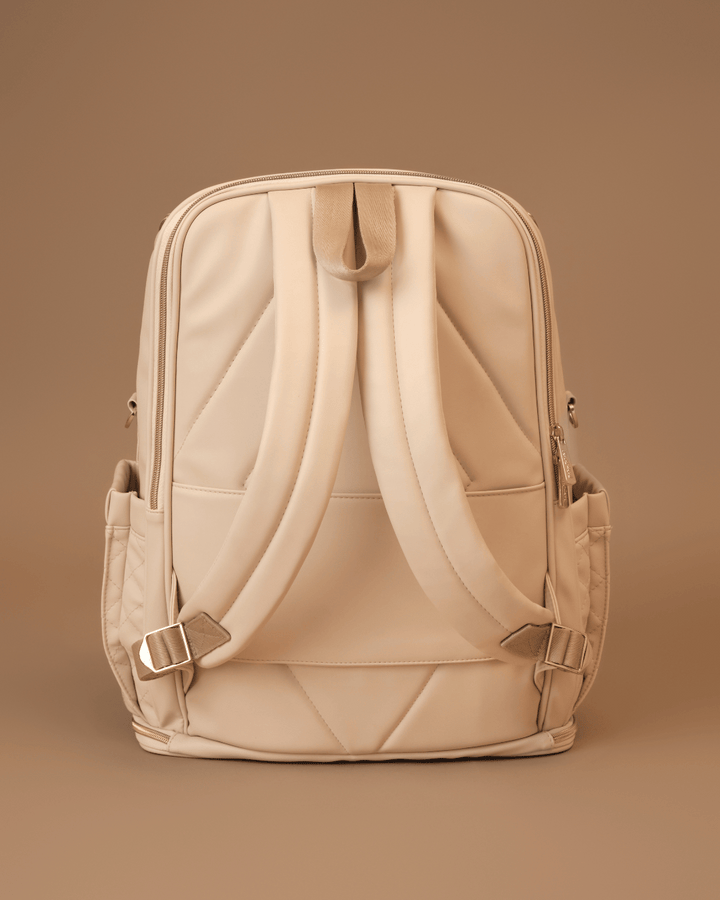 Baby Jalebi Diaper Bags The City Trooper - Ecru