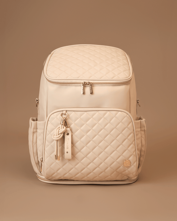 Baby Jalebi Diaper Bags The City Trooper - Ecru