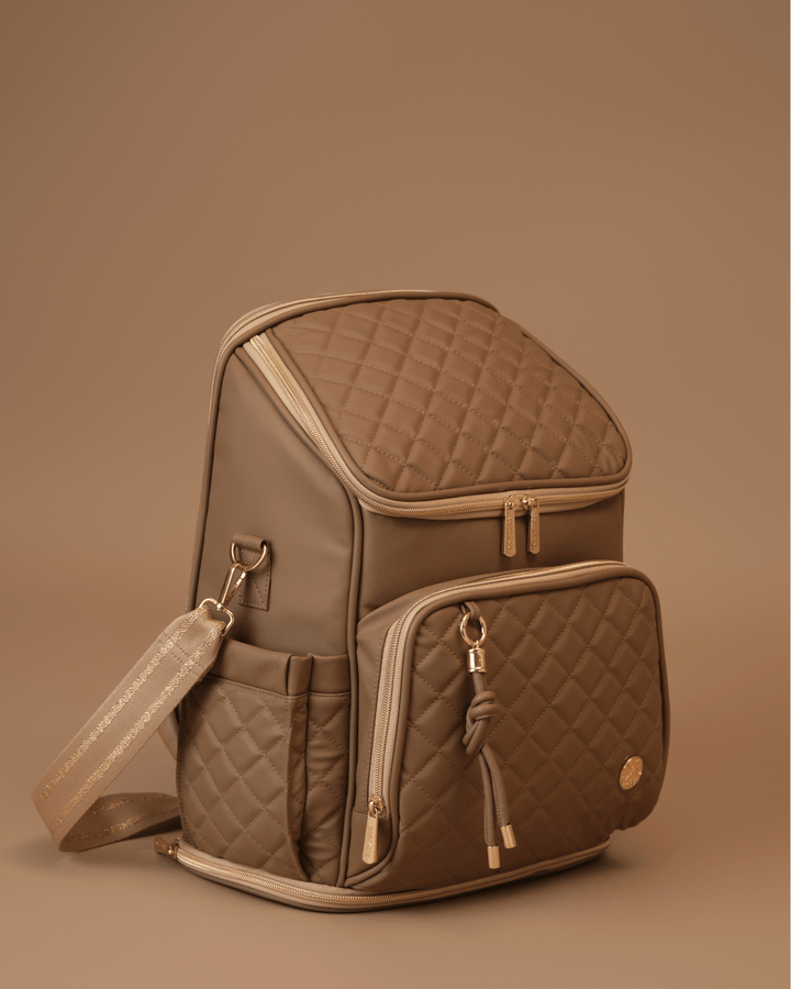 Baby Jalebi Diaper Bags The City Trooper -  Mocha