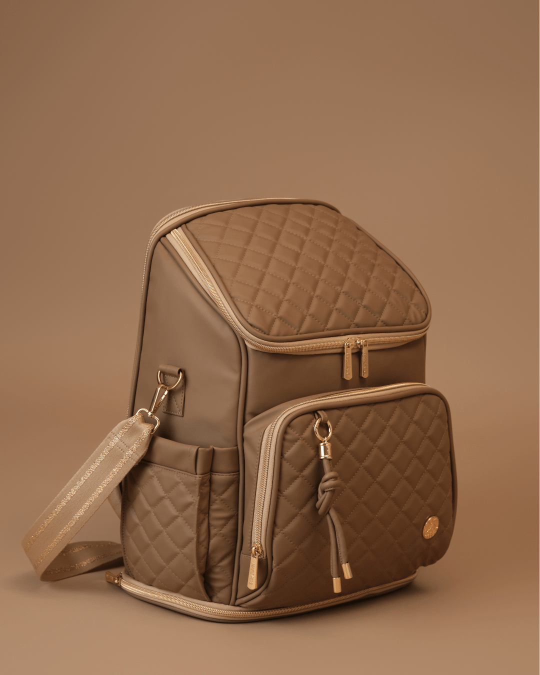 Baby Jalebi Diaper Bags The City Trooper -  Mocha