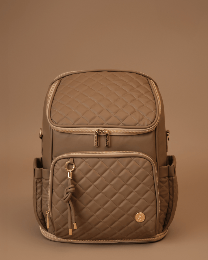 Baby Jalebi Diaper Bags The City Trooper -  Mocha
