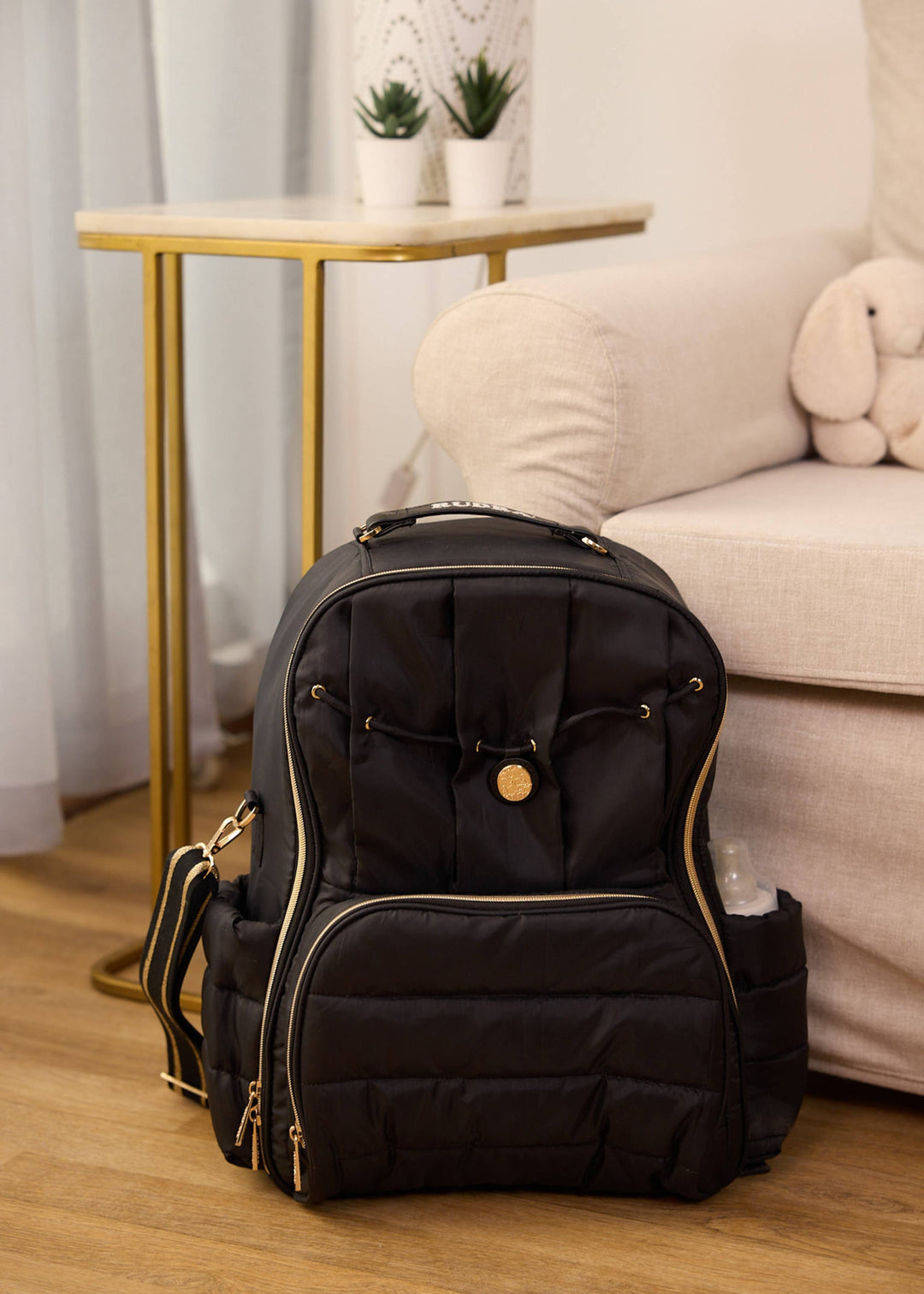 Baby Jalebi Diaper Bags The Coast Diaper Bag - Black