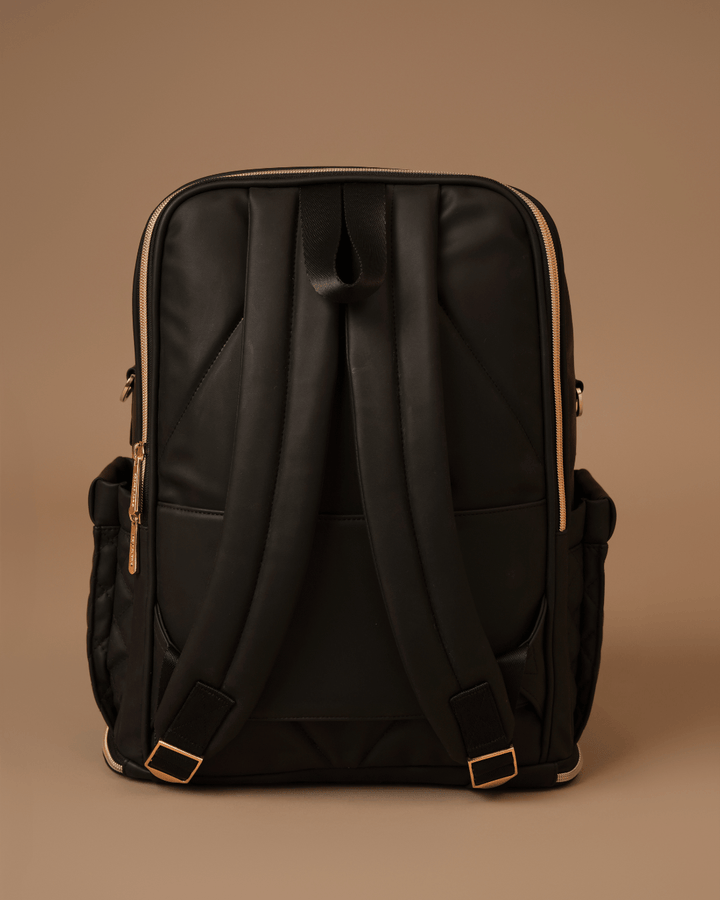 Baby Jalebi Diaper Bags The Super Trooper Luxe Diaper Bag - Black