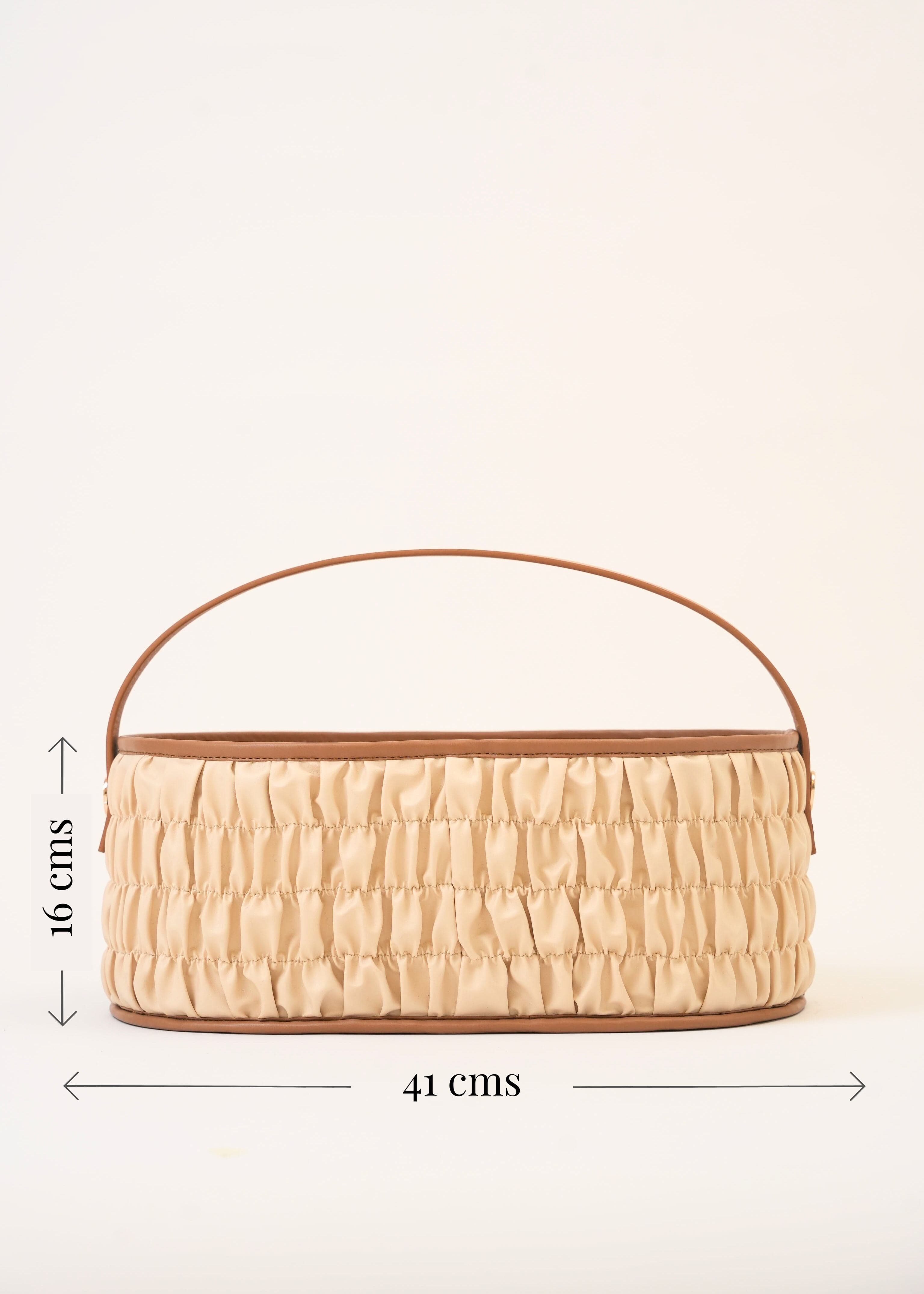 Baby Jalebi Diaper Caddy The Dune Diaper Caddy - Ecru