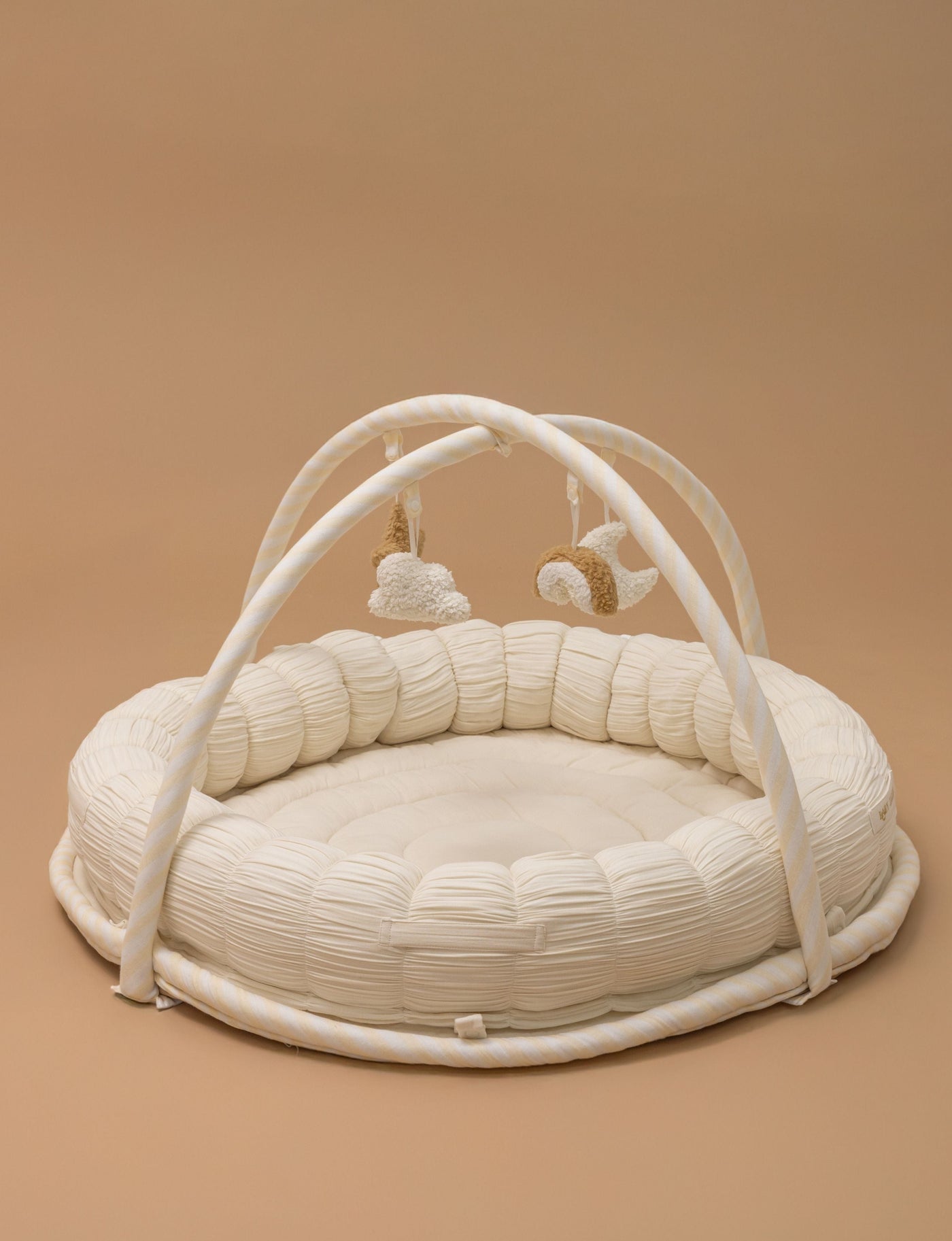 Baby Jalebi ECRU Island Play Mat with Bumper Set – The Complete Dream Team