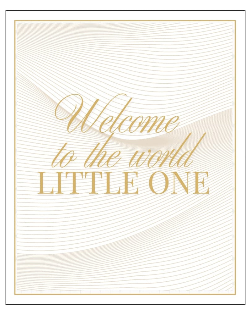 Welcome to the world little one