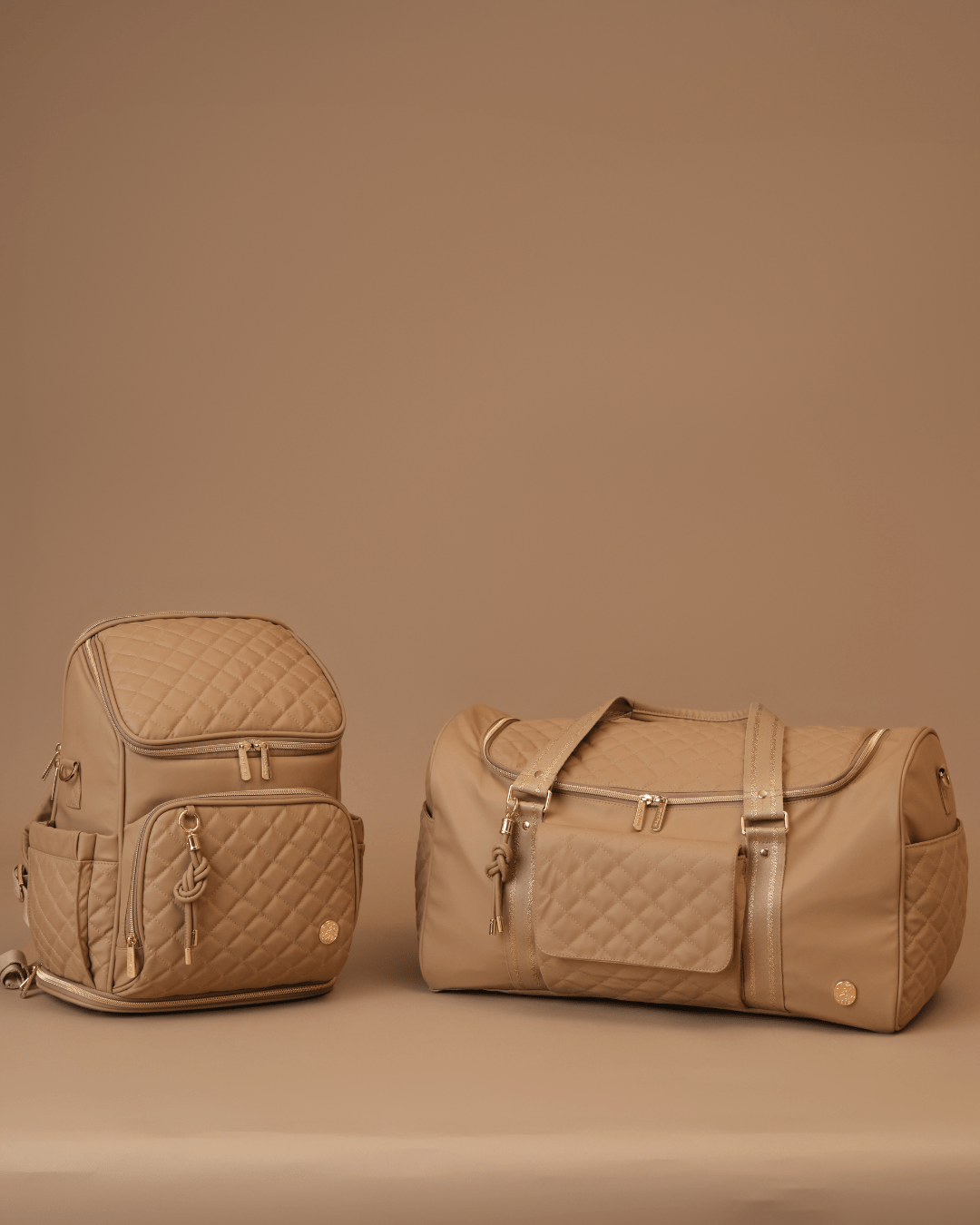 Baby Jalebi Hospital Duffel Bag The Mamma Mia Duffle - Caramel