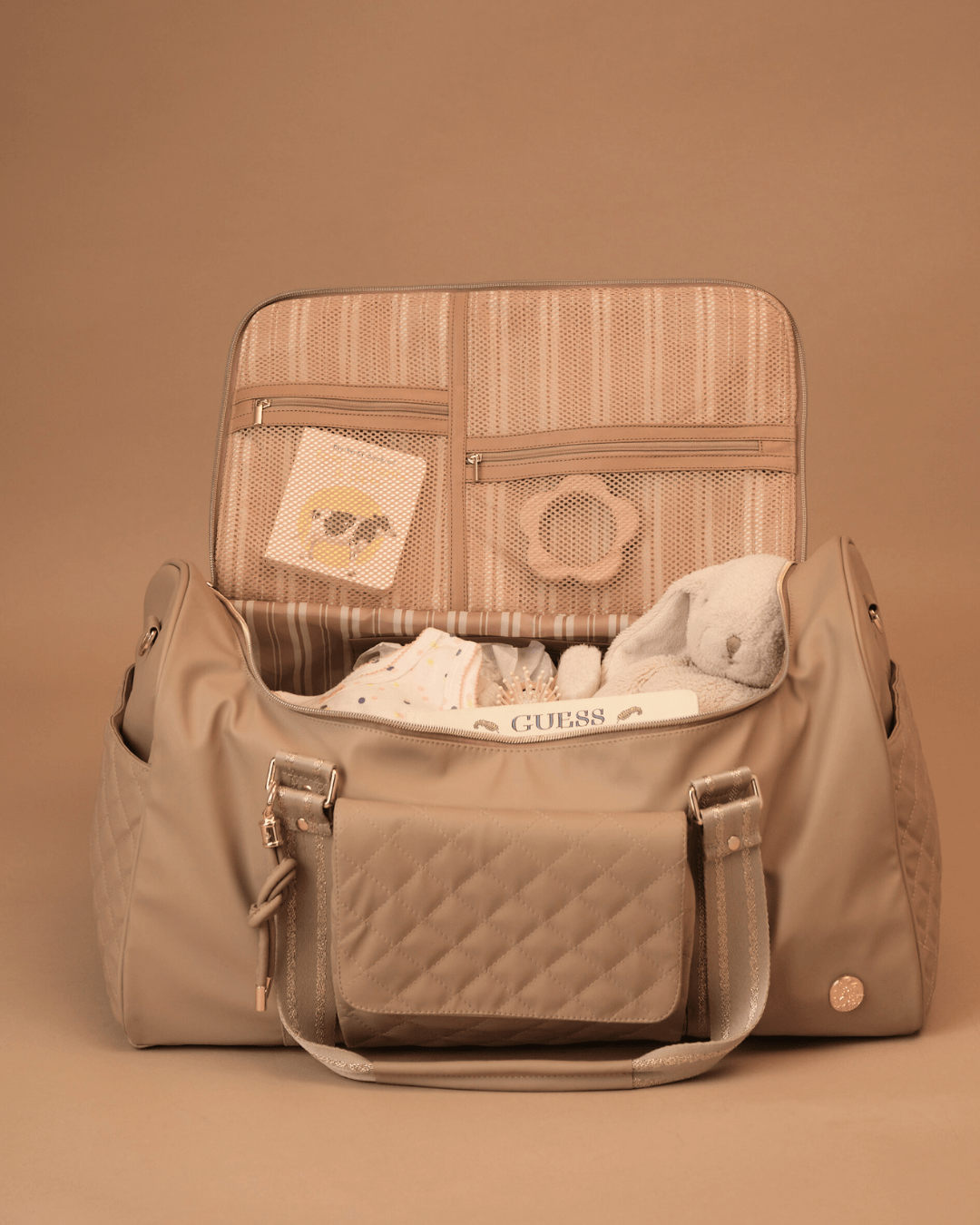 Baby Jalebi Hospital Duffel Bag The Mamma Mia Duffle - Caramel