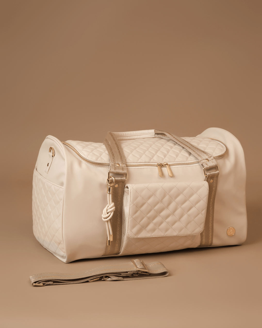 Baby Jalebi Hospital Duffel Bag The Mamma Mia Duffle - Ecru
