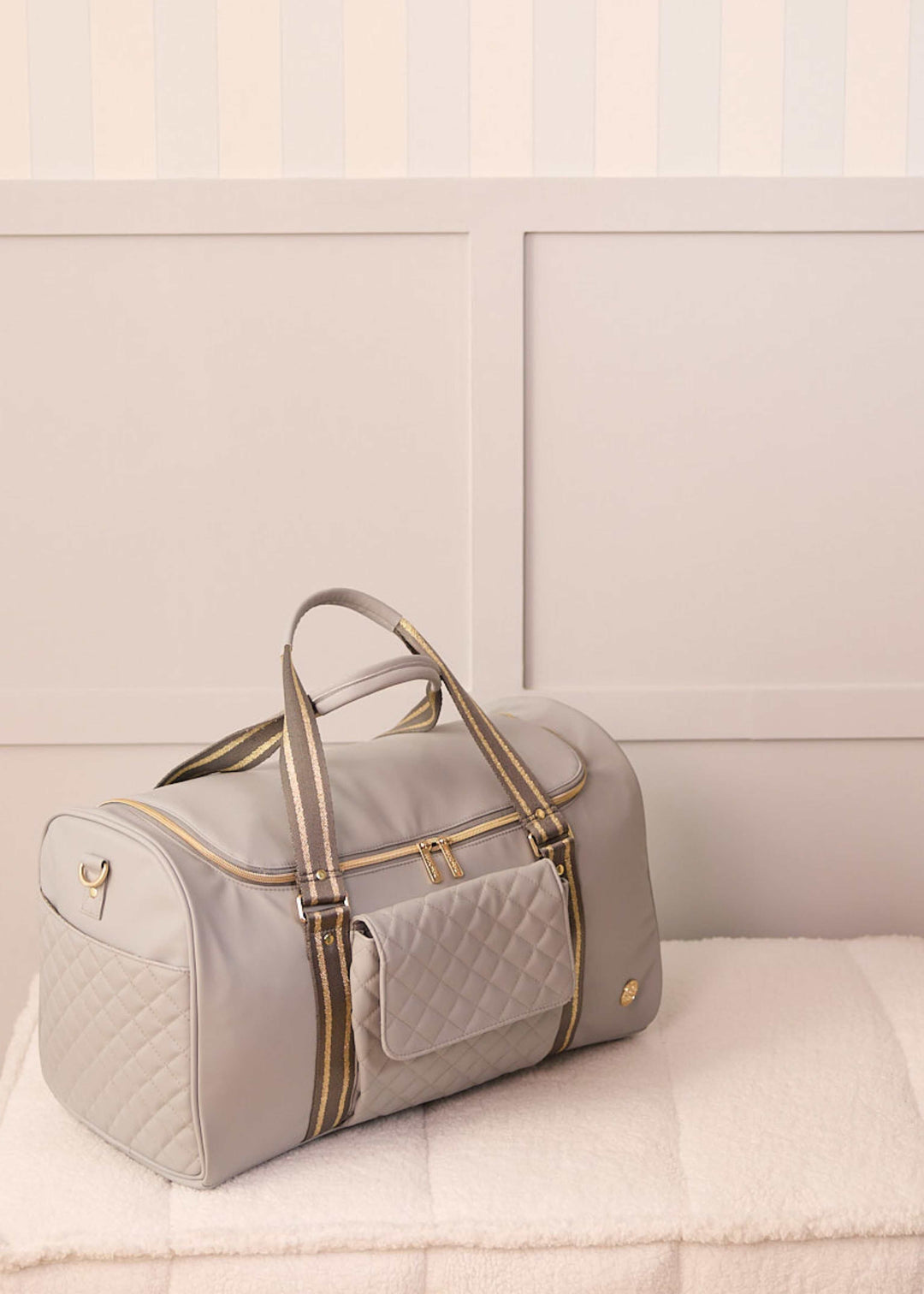 Baby Jalebi Hospital Duffel Bag The Mamma Mia Duffle - Grey