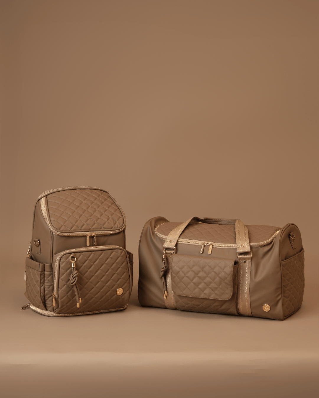 Baby Jalebi Hospital Duffel Bag The Mamma Mia Duffle - Mocha