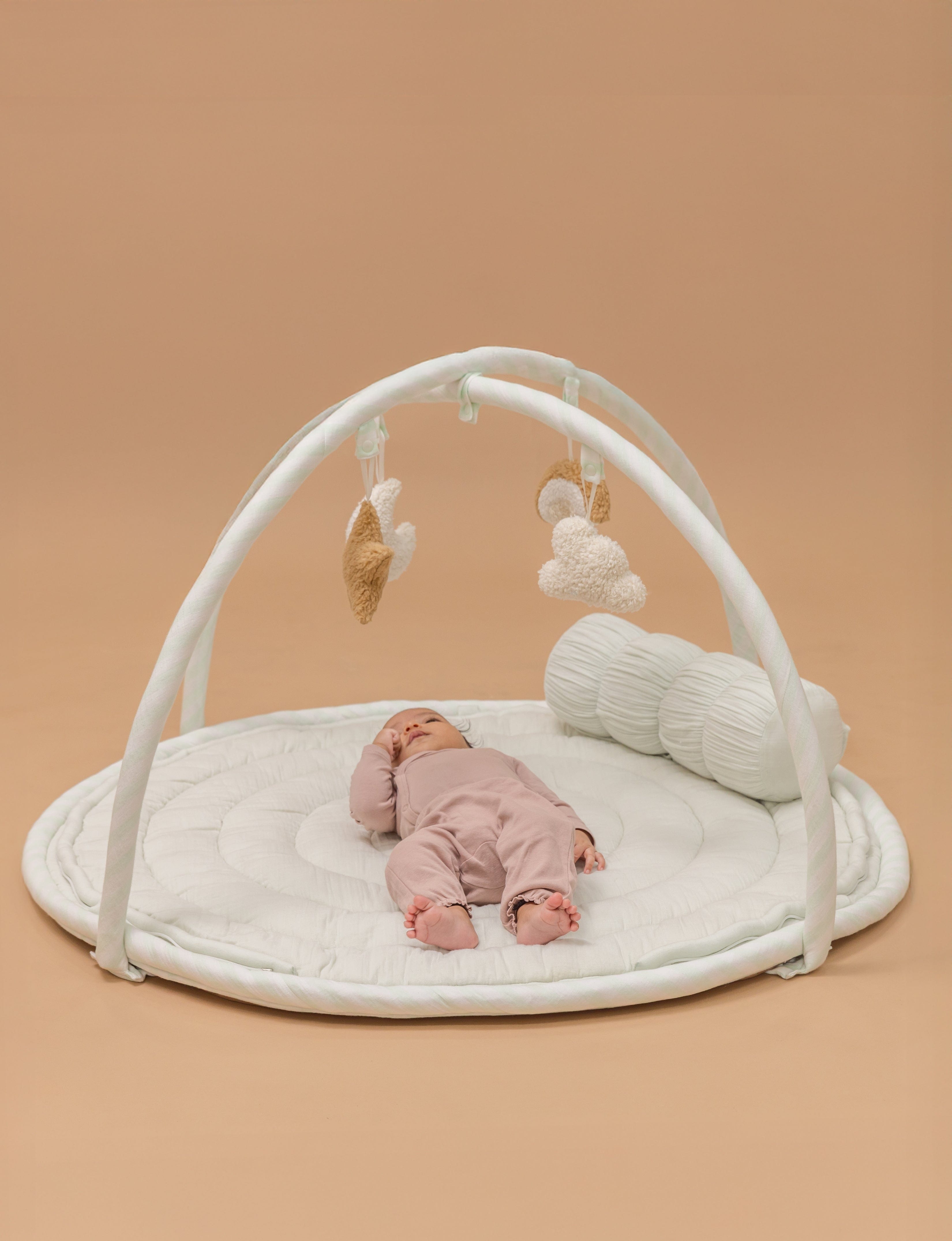 Baby Jalebi Island Play Mat  – MINT