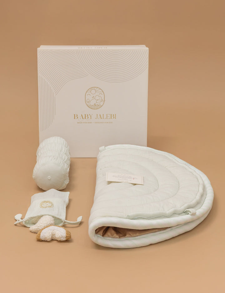 Baby Jalebi Island Play Mat  – MINT