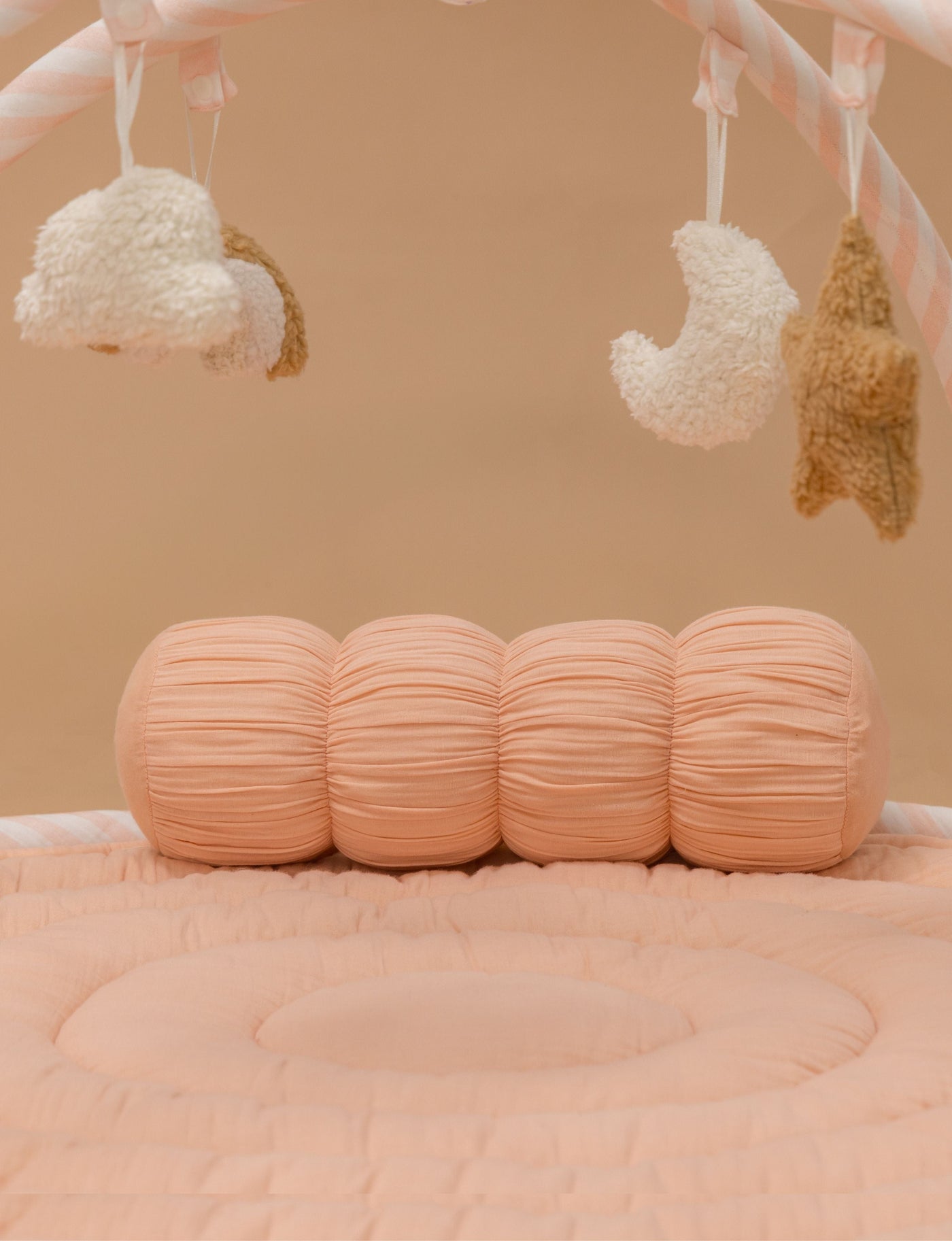 Baby Jalebi Island Play Mat with Bumper Set – PINK - The Complete Dream Team