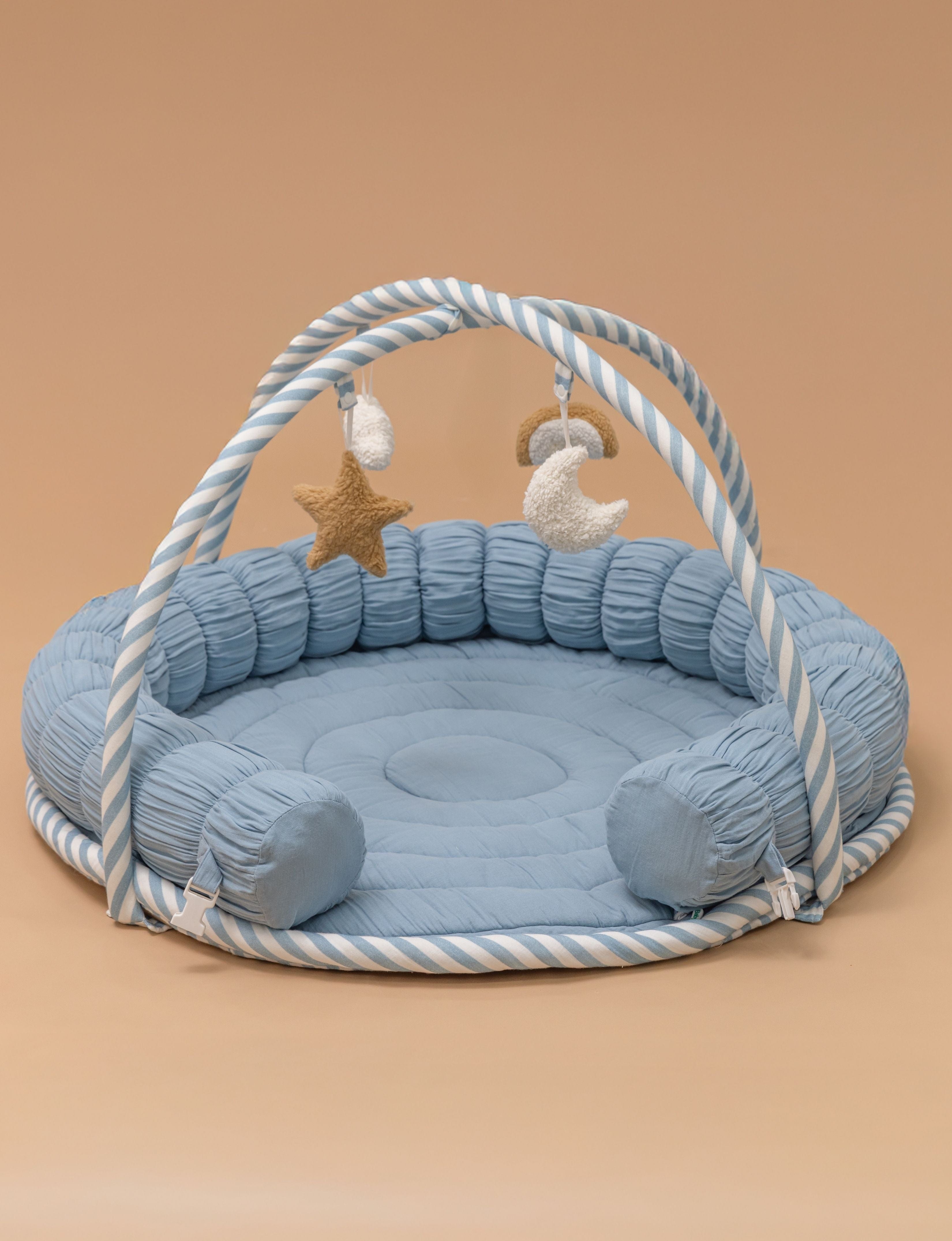 Baby Jalebi Island Play Mat with Bumper Set – The Complete Dream Team