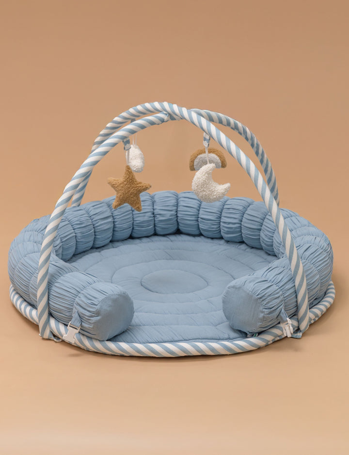Baby Jalebi Island Play Mat with Bumper Set – The Complete Dream Team