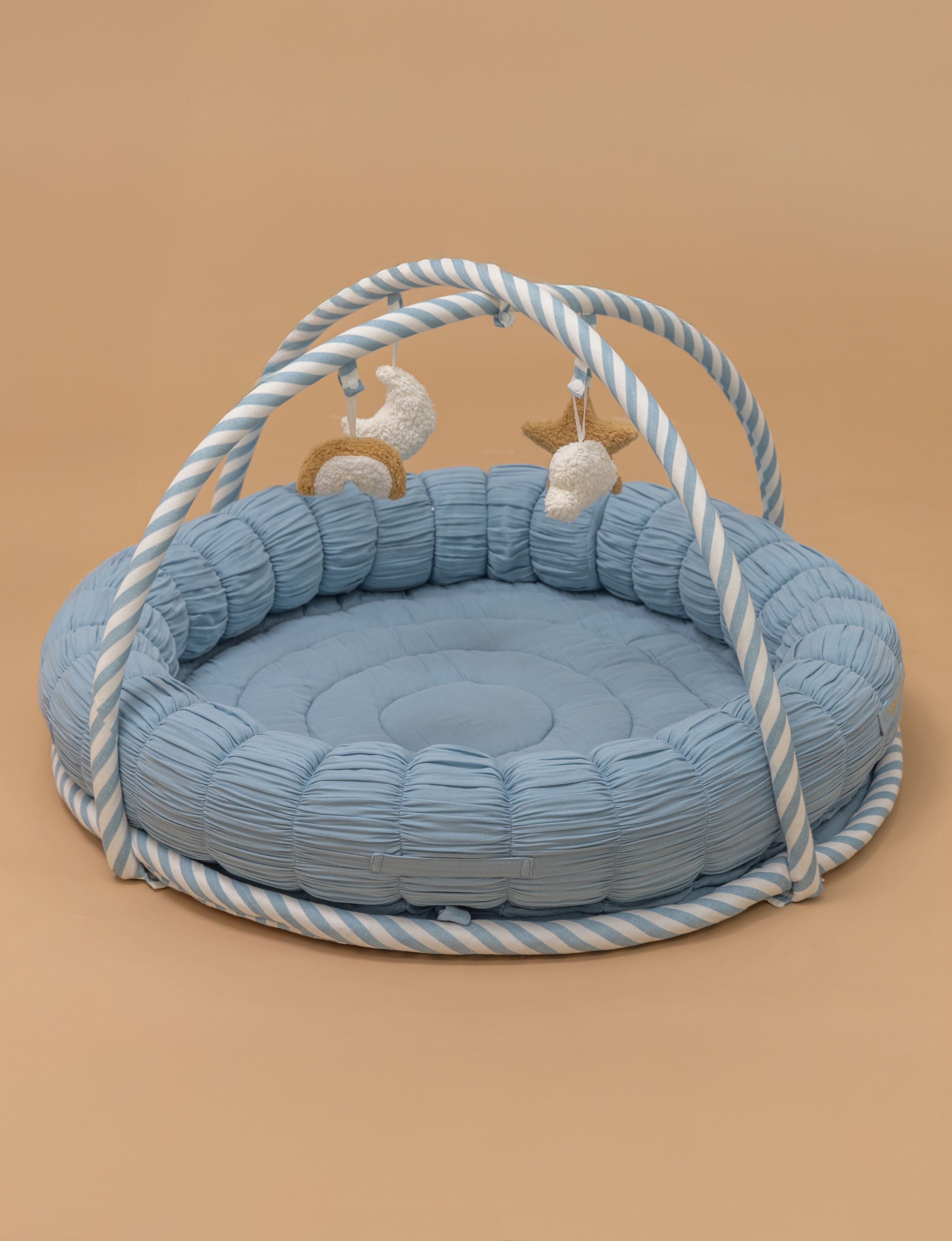 Baby Jalebi Island Play Mat with Bumper Set – The Complete Dream Team