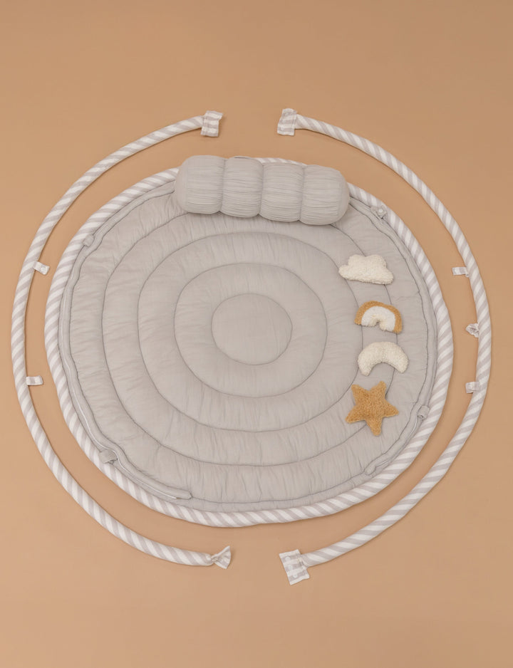 Baby Jalebi Island Play Mat with Bumper Set – The Complete Dream Team