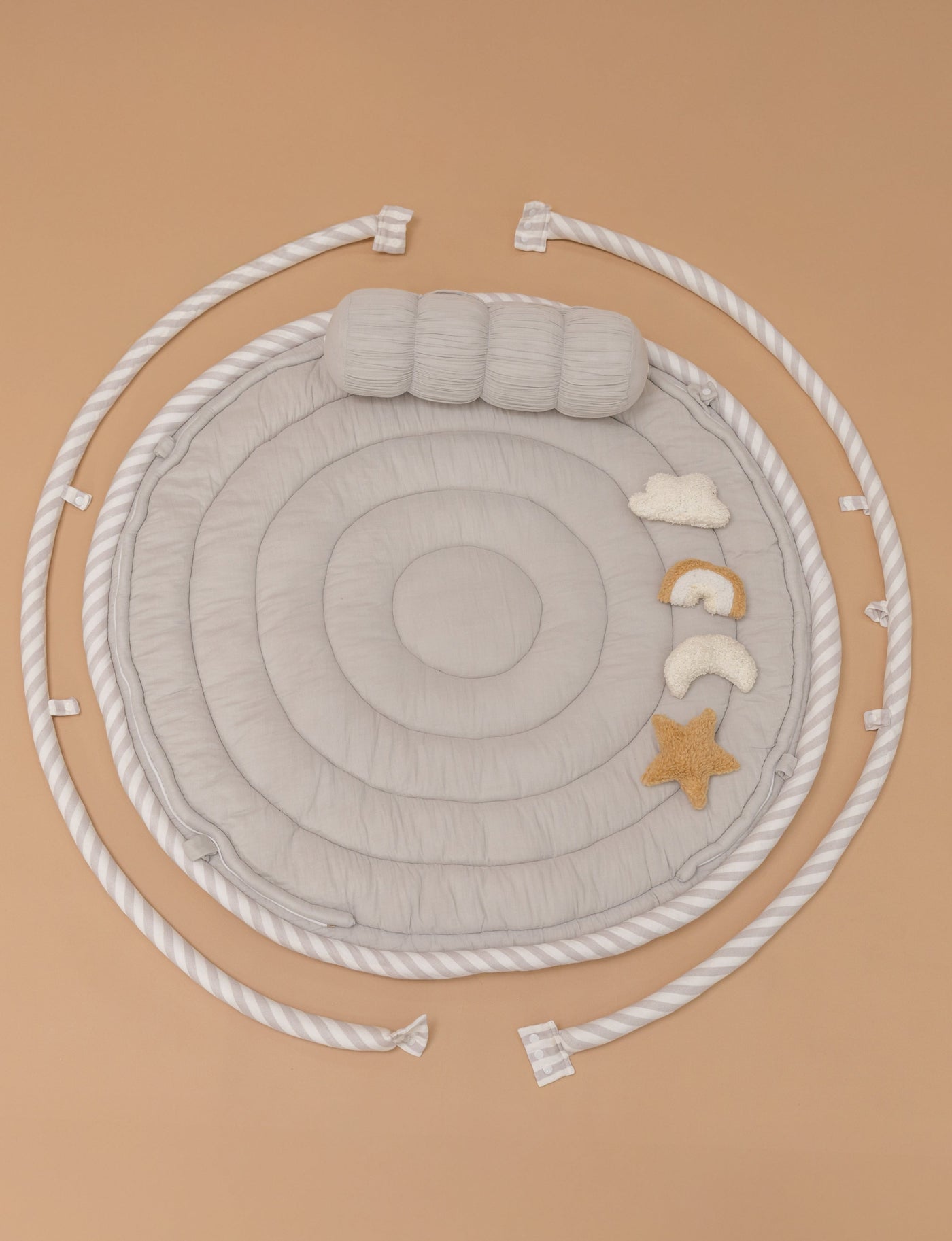 Baby Jalebi Island Play Mat with Bumper Set – The Complete Dream Team