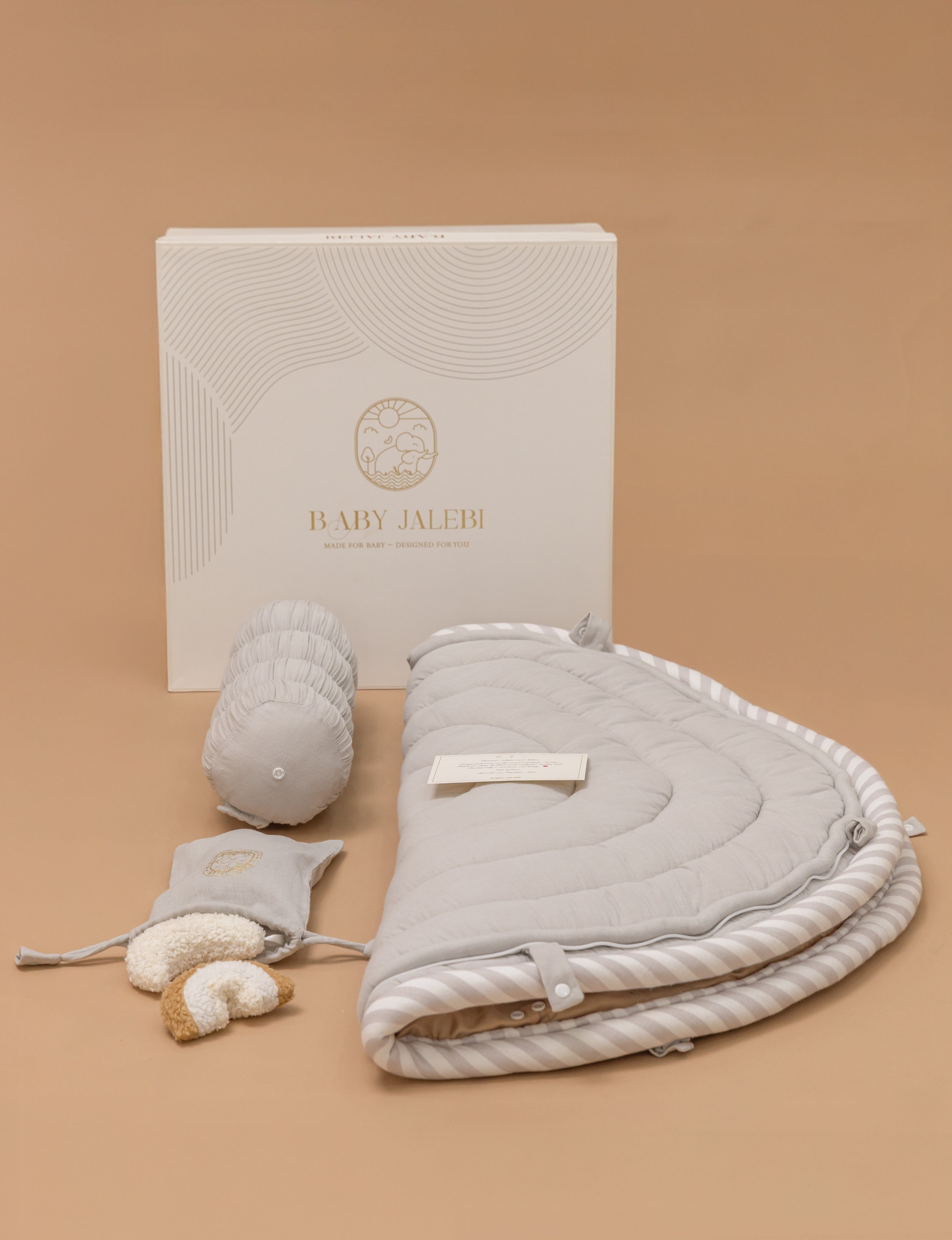 Baby Jalebi Island Play Mat with Bumper Set – The Complete Dream Team