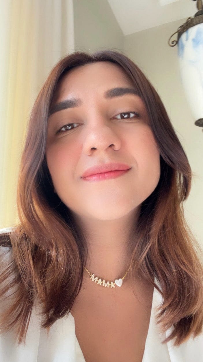 Baby Jalebi MAMA Necklace