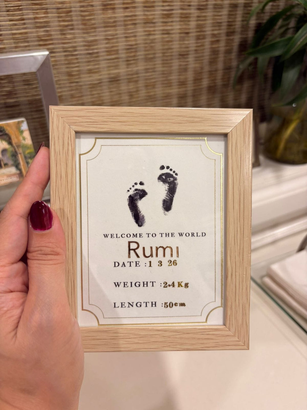 Baby Jalebi Mini frame