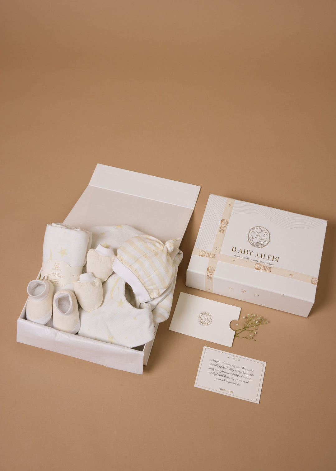 Baby Jalebi Newborn Essentials Gift Box Luna Welcome Baby Gift Box