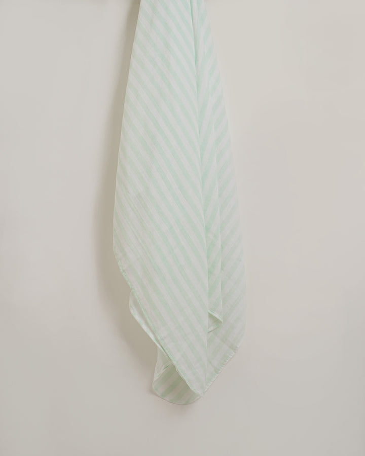 Baby Jalebi Newborn Essentials Gift Box Mint Stripes Welcome Baby Box